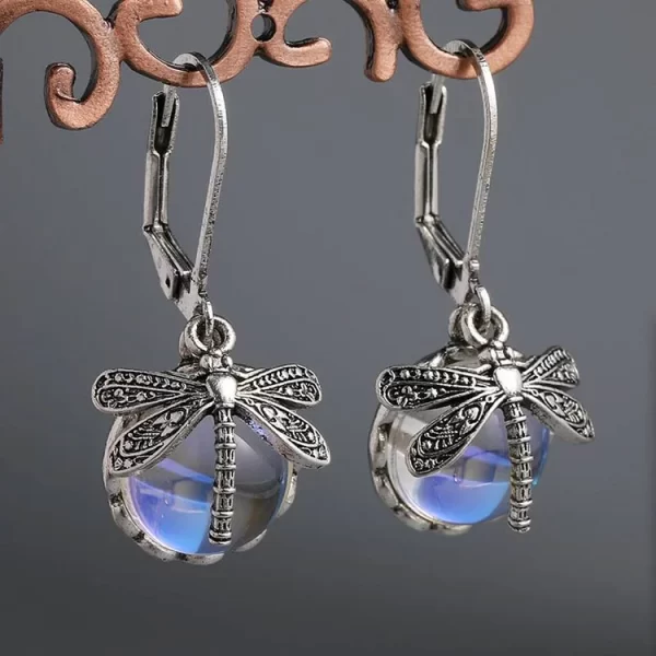 CrystalBloom Stud Earrings (Set of 2)