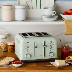 ToastEase 4-Slice Toaster (Wide Slot)